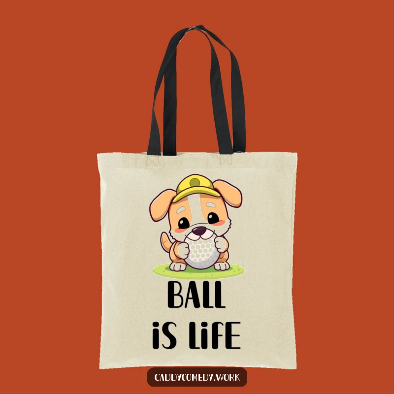 Funny Dog Golf Tote Bag - Playful & Practical Accessory